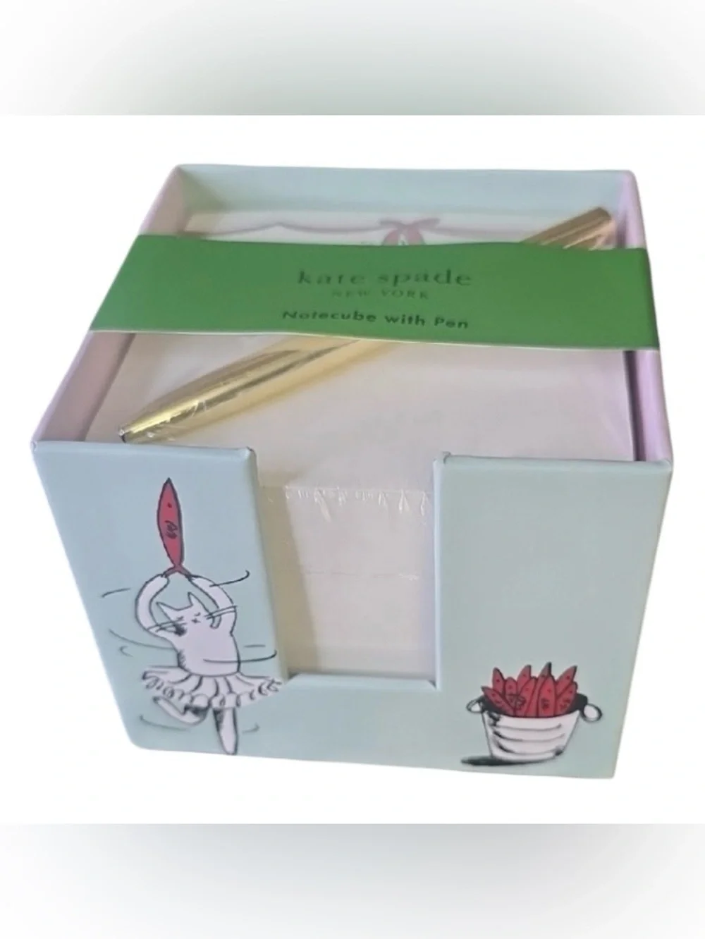 Kate Spade Holiday Note Cube Set